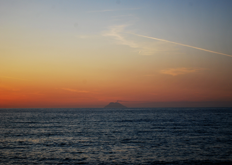 Tramonto sul Golfo di Gioia Tauro