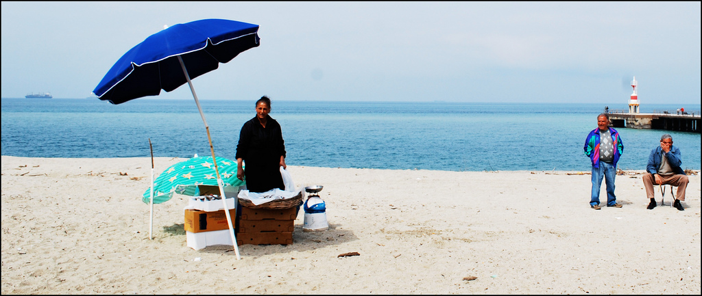 La moglie del pescatore, marina di Gioia