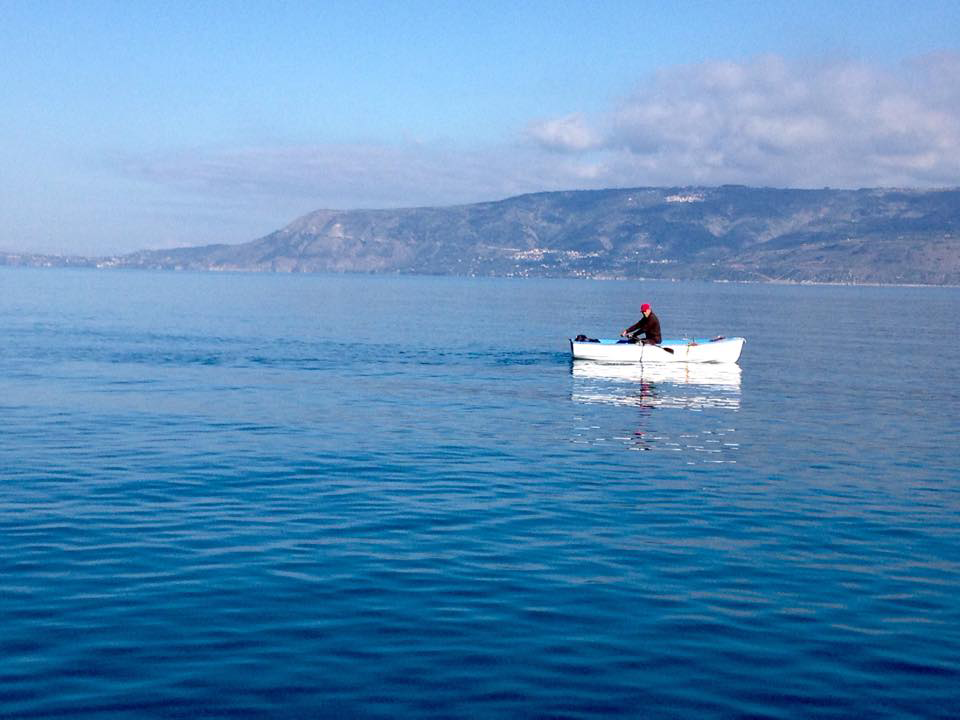 Pescatore a San Ferdy, una mattina di novembre